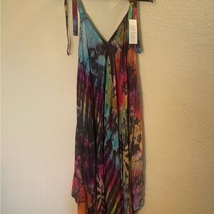 Multicolor Tie-Dye Romper